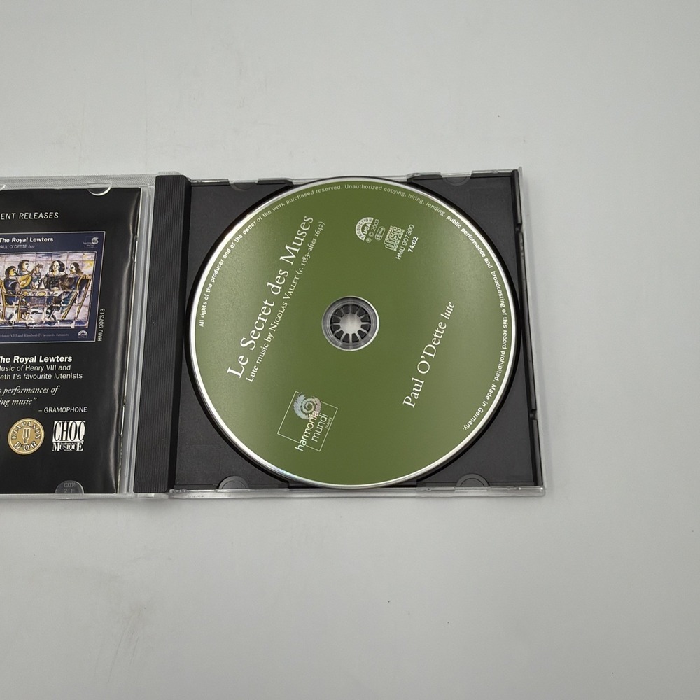 Le Secret Des Muses by Vallet‎ / O'dette (CD, 2004) - Picture 3 of 4